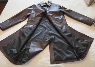 Abrigo de cuero The Kooples Talla 1. Made in India