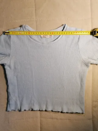 Pack 2 Crop Tops Pull&Bear Talla XS