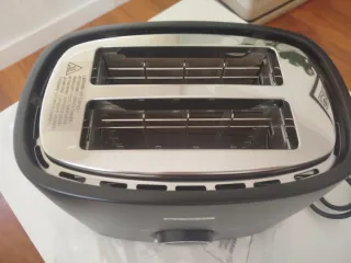 Tostador Crispo Prozis Negro