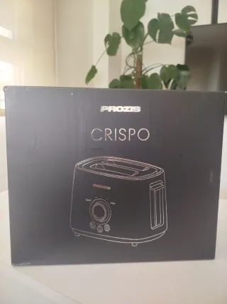 Tostador Crispo Prozis Negro