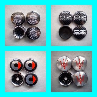 Tapabujes centro rueda llanta OZ Chrysler Maserati