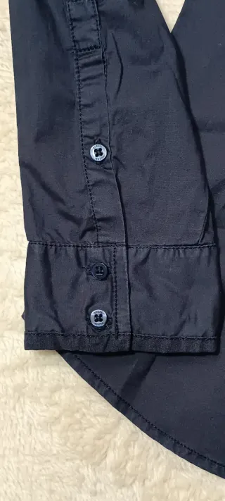 Guess camiseta azul t/ s de mujer de tela cotton