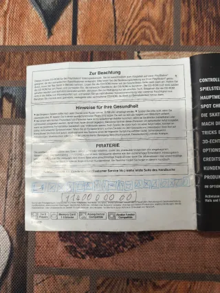 Tony hawk's pro skater 2 ps1