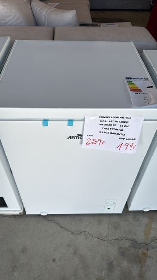 Congelador Horizontal Artica AECH1420EW TARA ESTET