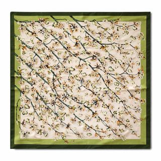 Pañuelo mujer floral verde nuevo