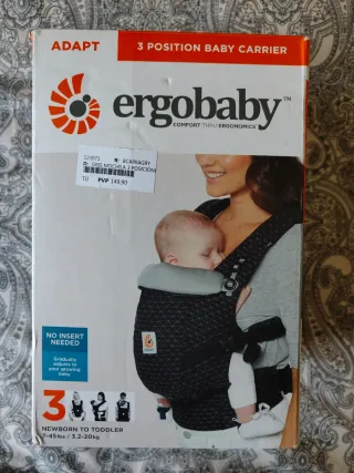 Mochila Ergobaby Adapt Negra