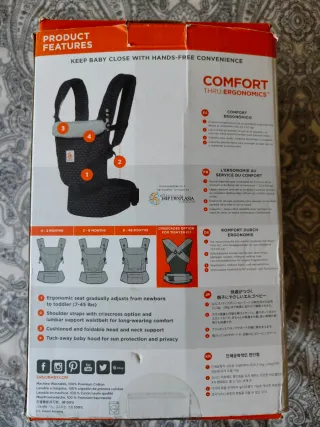 Mochila Ergobaby Adapt Negra