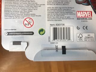 LEGO 40418 Avengers Falcon y Viuda Negra