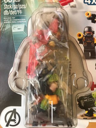 LEGO 40418 Avengers Falcon y Viuda Negra