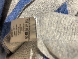 Chaqueton de mujer, de lana azul Talla 42