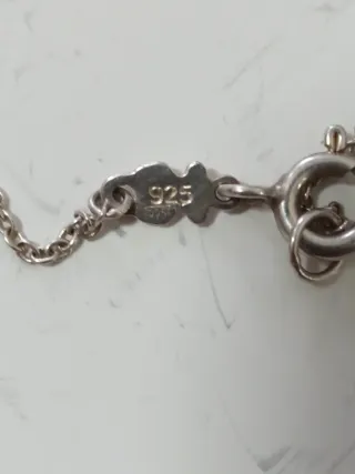 Colgante y cadena de plata 925 Tous