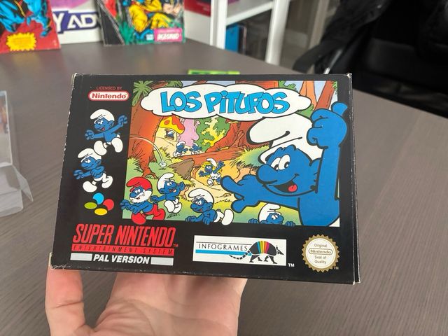 Los pitufos súper Nintendo