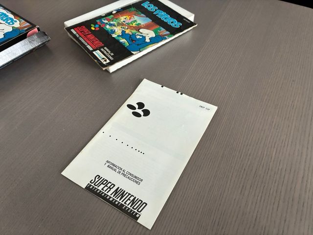 Los pitufos súper Nintendo