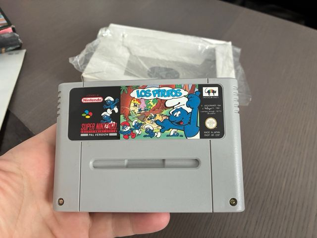 Los pitufos súper Nintendo