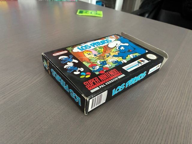 Los pitufos súper Nintendo