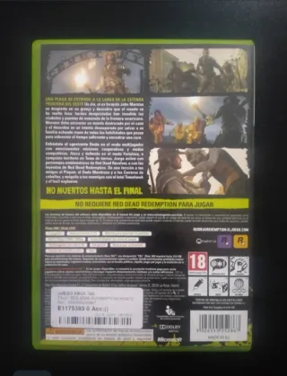 Red Dead Redemption Undead Nightmare Xbox 360