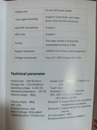 Carplay motocicleta SE80 dashcam GPS android bluet