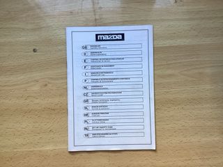 Manual Mazda CX3 2.0 2018