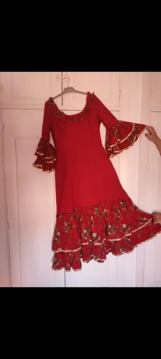 Traje flamenca