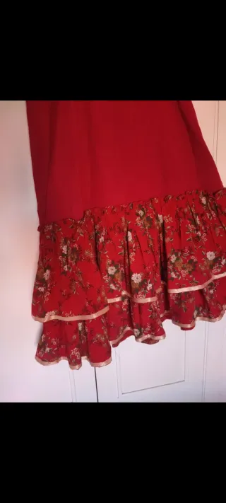 Traje flamenca