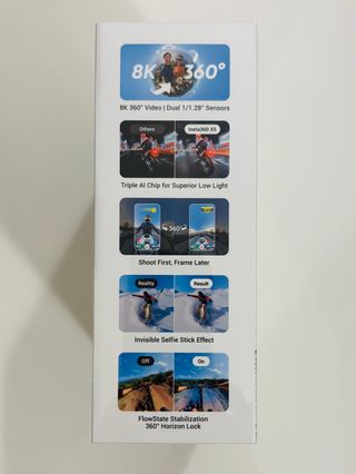 Insta360 X5 8K Action cam nueva