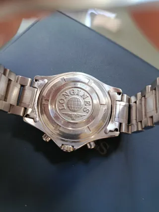 Reloj Longines Admiral Cronógrafo Azul