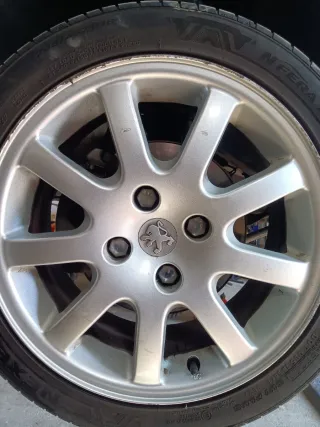 Llantas neumáticos Peugeot 206 GTI CC 16v