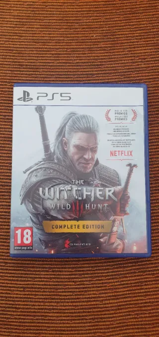 The Witcher Wild Hunt play station 5