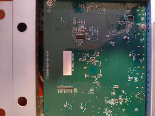 Placa base y peana monitor msi