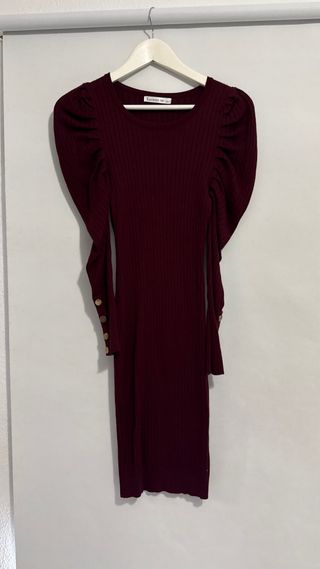 Vestido color vino