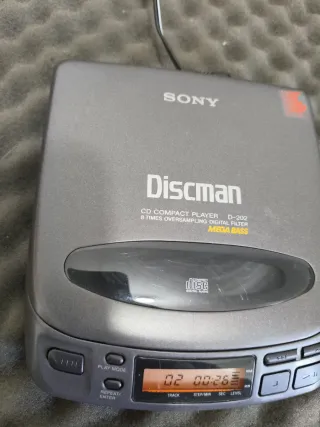 Sony discman d202 vintage