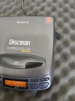 Sony discman d202 vintage