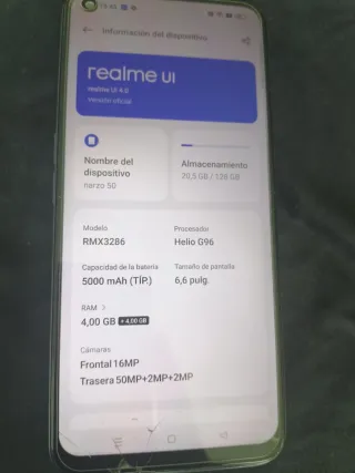 Realme narzo 50
