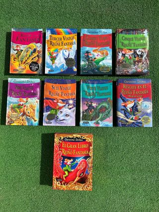 Lote Geronimo Stilton - Reino de la Fantasía