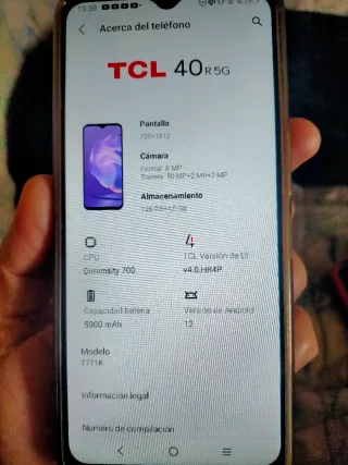 Móvil TCL t771k