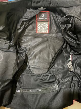 Chaqueta moto con protecciones