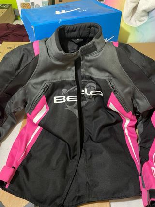 Chaqueta moto con protecciones