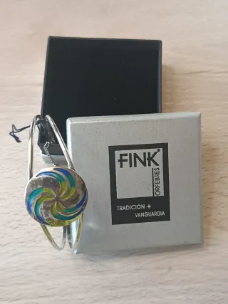 Pulsera Plata y esmaltes a fuego