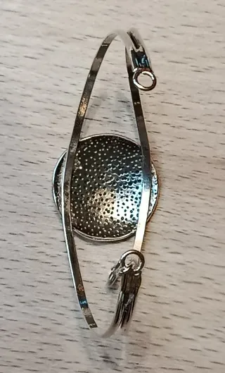 Pulsera Plata y esmaltes a fuego