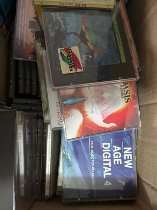 Stock cartone cd musica new age