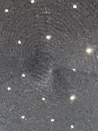 Basco con micro borchie angora e viscosa