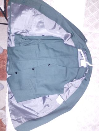 Traje Verde de 3 piezas