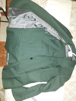 Traje Verde de 3 piezas