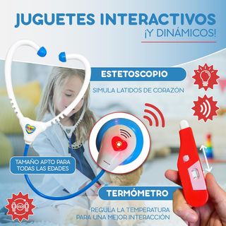 Helva Maletín Médico Infantil 14 Piezas Azul Kit