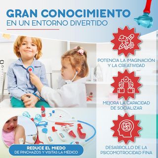 Helva Maletín Médico Infantil 14 Piezas Azul Kit