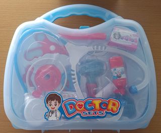 Helva Maletín Médico Infantil 14 Piezas Azul Kit