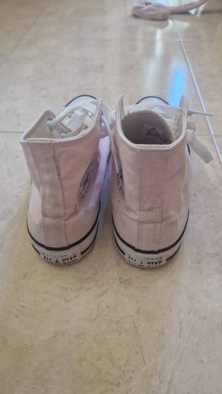 Converse rosa talla 38