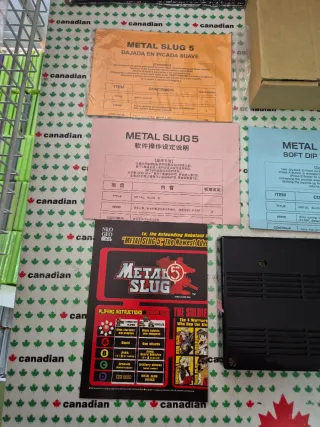 Metal Slug V Neo Geo Mvs