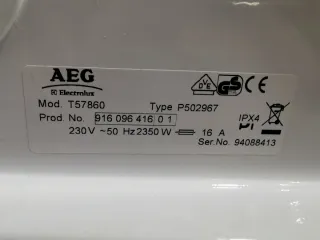 Secadora de ropa AEG. Electrolux 8 kg.