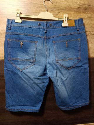 Pantalon vaquero corto celopman hombre